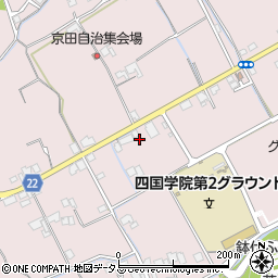 香川県善通寺市与北町1977周辺の地図