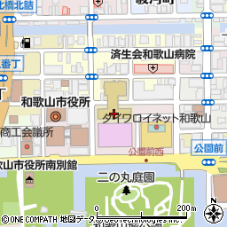 和歌山県立医科大学　薬学部周辺の地図