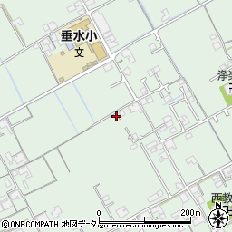 香川県丸亀市垂水町1525-3周辺の地図