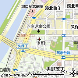 和歌山県和歌山市下町23周辺の地図