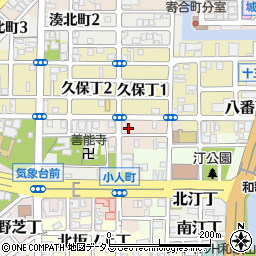和歌山県和歌山市小人町6周辺の地図