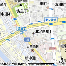 和歌山県和歌山市北ノ新地上六軒丁22周辺の地図