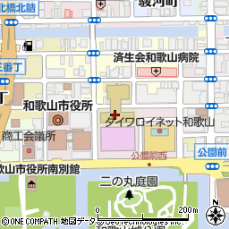 和歌山県和歌山市七番丁25周辺の地図