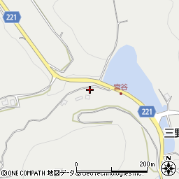 香川県三豊市三野町大見甲-6569-1周辺の地図