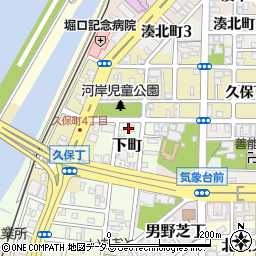 和歌山県和歌山市下町15周辺の地図
