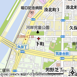 和歌山県和歌山市下町12周辺の地図