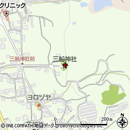 三船神社周辺の地図