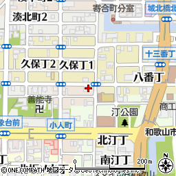 和歌山県和歌山市小人町14周辺の地図