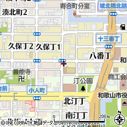 和歌山県和歌山市小人町29周辺の地図