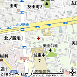 宮崎不動産周辺の地図