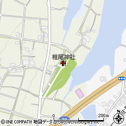 椎尾神社周辺の地図