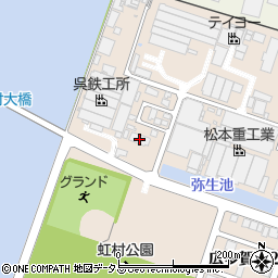 立正佼成会呉教会周辺の地図