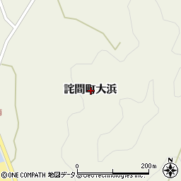 香川県三豊市詫間町大浜周辺の地図