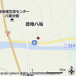 山口県山口市徳地八坂883周辺の地図