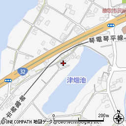 香川県丸亀市綾歌町栗熊西1785周辺の地図