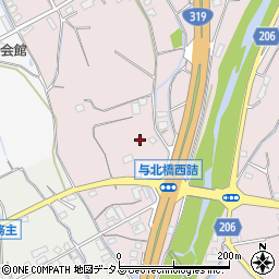 香川県善通寺市与北町2748-1周辺の地図