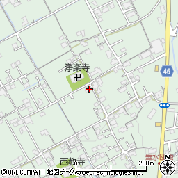 香川県丸亀市垂水町1482-2周辺の地図