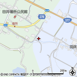 香川県綾歌郡綾川町羽床上1周辺の地図