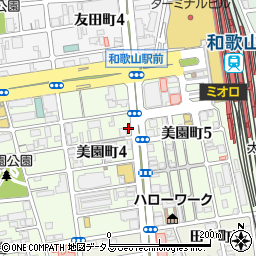 キンキホーム和歌山駅前センター周辺の地図