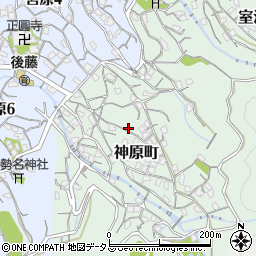 広島県呉市神原町12周辺の地図