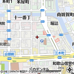 西川結納品進物品店周辺の地図
