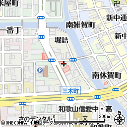 和歌山県和歌山市三木町中ノ丁3周辺の地図