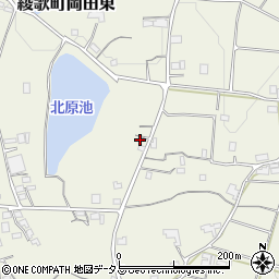 香川県丸亀市綾歌町岡田東1412周辺の地図