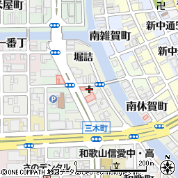 和歌山県和歌山市三木町中ノ丁4周辺の地図