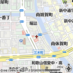 和歌山県和歌山市三木町中ノ丁5周辺の地図