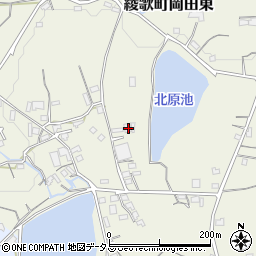 香川県丸亀市綾歌町岡田東1539-2周辺の地図