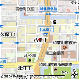 岡三証券株式会社　和歌山支店周辺の地図