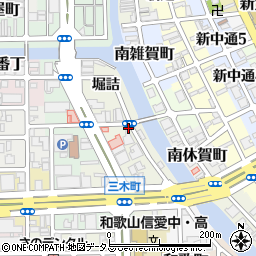 和歌山県和歌山市三木町中ノ丁8周辺の地図