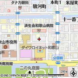 和歌山ロイヤルパーキング周辺の地図