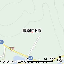 長崎県対馬市厳原町下原周辺の地図