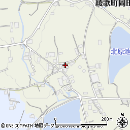 香川県丸亀市綾歌町岡田東1552周辺の地図