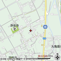香川県丸亀市垂水町1473-2周辺の地図