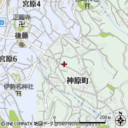 広島県呉市神原町12-38周辺の地図