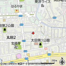 オリーブハイツ太田周辺の地図