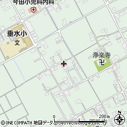 香川県丸亀市垂水町1518-4周辺の地図