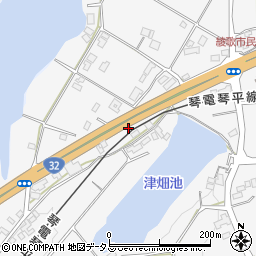 香川県丸亀市綾歌町栗熊西1812-4周辺の地図