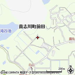 和歌山県紀の川市貴志川町北山575周辺の地図