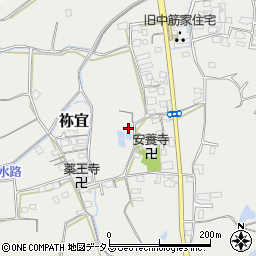 和歌山県和歌山市祢宜187周辺の地図