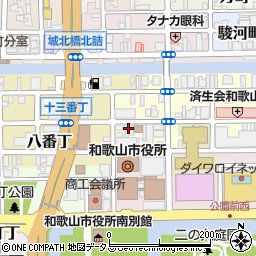 和歌山県卓球協会周辺の地図