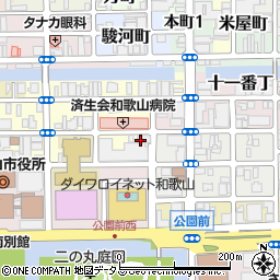 和歌山県和歌山市九番丁26周辺の地図
