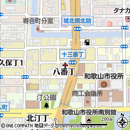 株式会社和歌山毎日広告社周辺の地図
