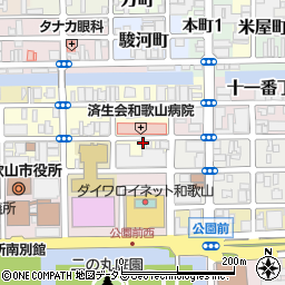 和歌山県和歌山市九番丁22周辺の地図