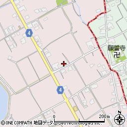 香川県善通寺市与北町353-3周辺の地図