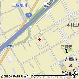 香川県善通寺市吉原町2838-9周辺の地図