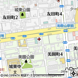 損害保険ジャパン株式会社　和歌山支店和歌山中央支社周辺の地図