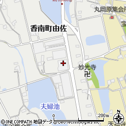 香川県高松市香南町由佐2311周辺の地図